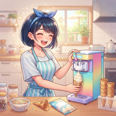 1階の店が夜逃げした。次の入居者が決まるまでソフトクリーム屋でもやろうと思う。コンセプト考えろ。
