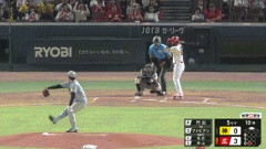 【広島対阪神16回戦】広島・ファビアン躍動！！！！！！！！！！
