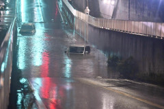 千葉県豪雨　冠水したアンダーパスに突入した軽乗用車で死亡事故　近隣住人の制止と救助もむなしく