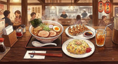 【朗報】この安っぽいラーメンセットを見てよ