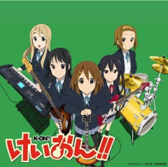 【画像】けいおん！のドラム🥁って今放送してたら天下取ってたよな