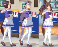 【ウマ娘】ボテ腹のウマ娘を頑張ってまとめて動画にした結果www「ひっでぇ絵面…」