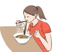 悲報】女さん、ラーメン一杯を食うのに20分かけてしまう