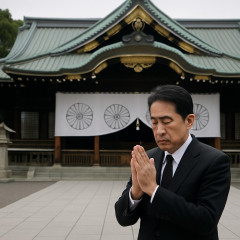 小泉防衛相が靖国神社を参拝   #速報
