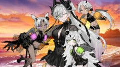 【FGO】水着リリスは再臨で虎柄ビキニを披露、第三再臨は宝具演出がアイドルコンサートに変化。マイルームではリリンたちは主人公の魔力で生み出したのでパパ認定される