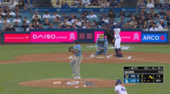 ドジャース・山本由伸に援護点！初回1アウト一二塁からベッツのタイムリーで先制！！！！！！！！！！