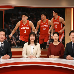 2夜連続ゴールデン生中継! なぜ今テレビ局は「バスケ日本代表」に注力するのか? 日テレ、テレ朝が放送 広瀬すずらも出演 #バスケ | まぁ野球よりかはバスケの方が見てて楽しいわな