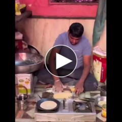 【動画】🇮🇳本場のインドカレー、ナンが小さすぎる