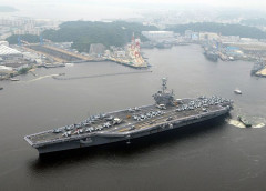 米海軍横須賀基地の原子力空母「ジョージ・ワシントン」中東に派遣へ…現在配備中の空母で士気低下！