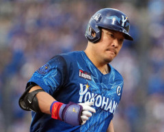 筒香嘉智(8月) .282(39-11) 6本 7打点 OPS1.169