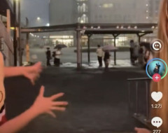 【悲報】冠水した千葉の蘇我駅前でダンス動画を撮った女さん現るｗｗｗｗｗ