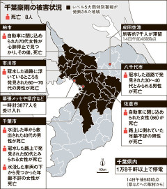 【豪雨】千葉さん、思ったより広範囲が水没していた