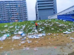【悲報】「なにわ淀川花火大会」の民度、ガチでヤバい