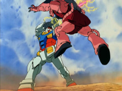 もしも初代ガンダム1話でシャアが討ち取られていたら