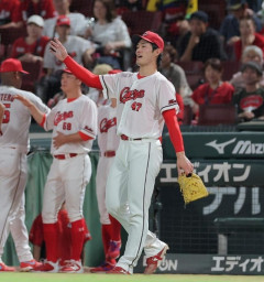 カープ斉藤優汰5回2失点＆プロ初ヒットでズムスタ初勝利！ファビ15号2ラン！坂倉決勝打！岡本遠藤高0封！森浦14S締め！2連勝でチーム40勝到達！【広島5-2阪神/試合結果】