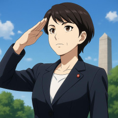 高市早苗さん、「靖国の方向」に向いて、礼ッ！！！