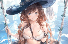 【グラブル】水着ラジエルのコスプレ、エッッッ！！！！