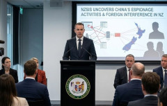 NZ情報機関、中国が領内で「大規模な」スパイ活動を強化と警告…事実無根と中国猛反発！