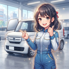 『日本の軽にはない独自性！』→担当「N-BOXをコピーしたので部品も流用できますよ♪」