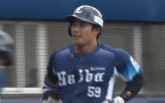 西武・横田蒼和(18)、中日ドラ1中西から逆方向へ4号弾！