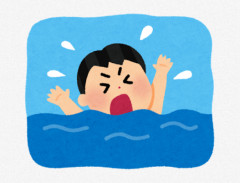 子どもと川遊びをしようとし、先に川の中に入った男性が溺れ死亡