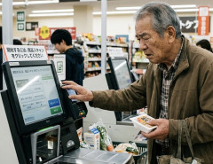 【悲報】老人「セルフレジの使い方分からないンゴ・・・」←これさ