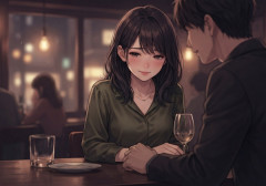 ずっと告白できなかった好きな子が飲み会のあった日の夜中に