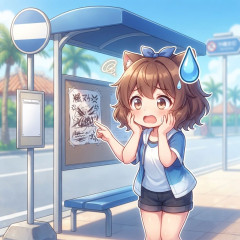 沖縄のバス停に古謝陣営へのネガキャン怪文書が貼られる。いったい誰が