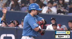 【日本ハム】進藤勇也、ライトへのタイムリーヒット｜オリックス戦｜打った瞬間の反応まとめ｜8/16