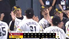 【ソフトバンク対楽天20回戦】ソフトバンクが４試合ぶりの白星で同一カード３連敗阻止　松本晴は５回無失点で８勝目　優勝Ｍは２８に