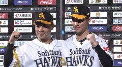 庄子雄大のファインプレーについて「やばいと思った。正木さんが全く取る気がなさそうだったので、僕が行くしかないと」