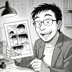 青山剛昌、『名探偵コナン』最終回ネームの存在を断定「書いてある」「面白いよ（笑）」