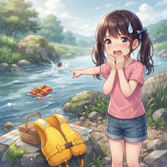 「絶対にやってはいけません」 家族で遊びに行った水辺で子どもが流された…親にとってのNG行動は？ ライフジャケットは「必須」