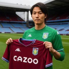 PSG破談から一転 GK鈴木彩艶イングランド、アストン・ヴィラ移籍 クラブ間合意…移籍金最大64億円   #サッカー