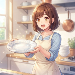 【お絵描き】ここに皿があります