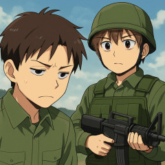 でも実際戦争になったらお前らどうするよ？ ぼく「日本を相手に戦います(´･ω･`)」