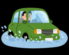 すまん、豪雨で水没した車って直せるの？
