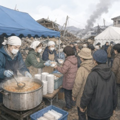 へずまりゅう議員、熊本で炊き出しするも被災者に暴言を吐かれる…