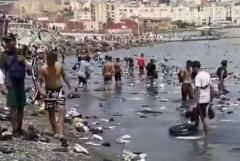 国境が崩壊してアフリカ移民がなだれ込んだスペイン領セウタ、たった2週間でスラム街と化す
