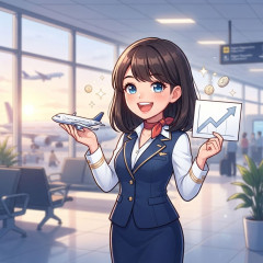 ANAとJALで約80万円差、CAの平均年収が高いのはどっち？「憧れの職業」に起きた異変