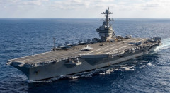米海軍、最新型原子力空母をトランプ大統領の好みにデザイン変更検討…第2次世界大戦当時の軍艦に近い案が浮上！