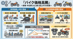 バイクの値上がり激しすぎね？