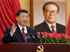【速報】中国の習近平国家主席、演説で天安門事件の対応称賛「安定を守った」