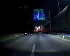 【動画】千葉豪雨の放置車両が本気で危ないドラレコ。