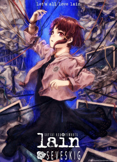 【serial experiments lain】安倍吉俊先生による新規ビジュアル公開「lainはまだ終わってなかった」【海外の反応】