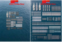 海外「過去10年間で中国海軍がどれだけ軍拡したか分かる画像がこちら」←「データが既にハリボテだが？」