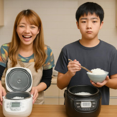 ギャル曽根、炊飯器2つで「1日に24合炊く」 中2長男は夜だけで5合の食べ盛り「大変です」