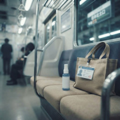 あなた臭いわよ。電車の中で女子大生の顔にハッカの香りのスプラーをかけたミントおばさん逮捕