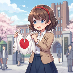 国旗損壊罪を作った高市のあまりの頭の悪さに呆れた東京大学法学部､破いた日の丸を配布