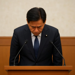 福岡県議長、議会改革進展後の辞意   #速報